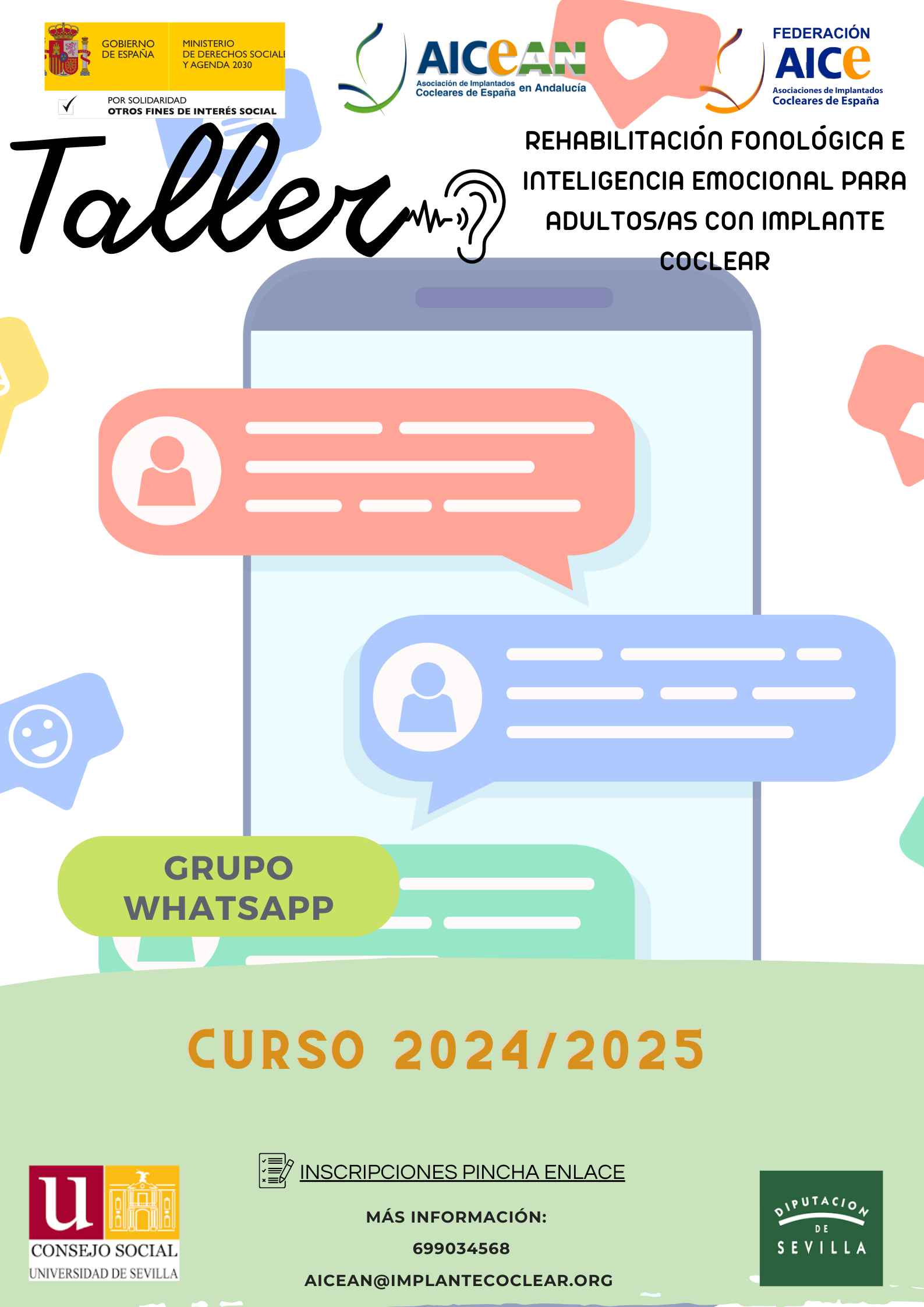 Talleres de Rehabilitación Logopédica WhatsApp