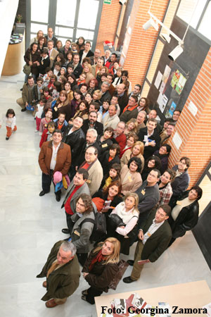 Foto de grupo del 2º Encuentro de Implantados Cocleares de Aragón