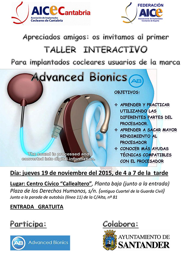 Taller Interactivo Advanced Bionics